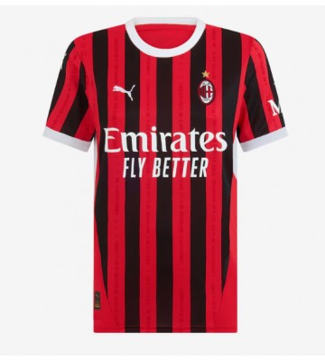 AC Milan Alvaro Morata #7 Hjemmebanetrøje Dame 2024-25 Kortærmet